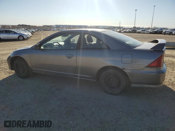2005 Honda Civic Cpe LX with VIN 1HGEM225X5L805879, listed as a Copart auction lot 52983425 with 229,135 mi miles and Clean Title. Bid and sale history available at carsss.com. Image 2.
