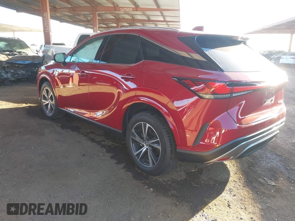 2023 Lexus RX with VIN 2T2BBMCA1PC005427, listed as a IAAI auction lot 41302169 with 15,962 mi miles. Bid and sale history available at carsss.com. Image 3.