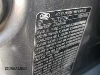 2018 Land Rover Range Rover Velar R-Dynamic SE z VIN SALYL2RV8JA772755, wystawiony jako Copart lot #61056515 z przebiegiem 45 098 mil mil oraz Szkoda całkowita • Salvage title. Historia ofert i sprzedaży dostępna na DreamBid. Obrazek 13.
