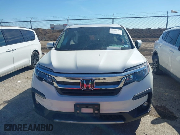 2019 Honda Pilot EX-L with VIN 5FNYF6H56KB038745, listed as a IAAI auction lot 41655643 with 29,712 mi miles. Bid and sale history available at carsss.com. Image 12.