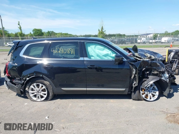 2021 Kia Telluride LX with VIN 5XYP2DHC1MG106777, listed as a IAAI auction lot 42290891 with 82,548 mi miles and . Bid and sale history available at DreamBid. Image 14.