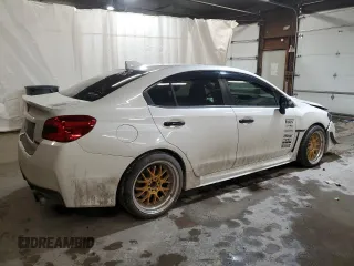 2017 Subaru WRX Limited with VIN JF1VA1N65H8814136, listed as a Copart auction lot 43193275 with 124,721 mi miles and Salvage Title. Bid and sale history available at carsss.com. Image 3.