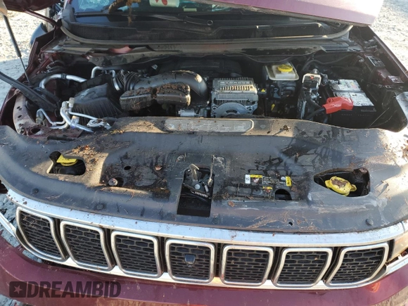 2022 Jeep Grand Wagoneer with VIN 1C4SJUAT7NS217837, listed as a Copart auction lot 44612125 with 29,191 mi miles and Salvage title. Bid and sale history available at DreamBid. Image 12.