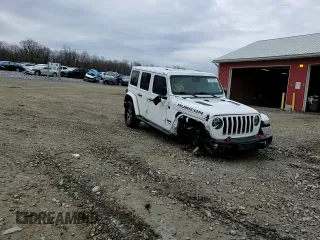 2021 Jeep Wrangler Unlimited Rubicon with VIN 1C4JJXFM2MW633915, listed as a Copart auction lot 52972625 with 78,355 mi miles and Salvage Title. Bid and sale history available at carsss.com. Image 15.
