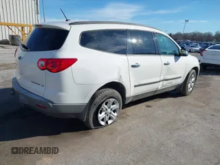 2012 Chevrolet Traverse LS with VIN 1GNKRFEDXCJ401428, listed as a IAAI auction lot 41801656 with 141,242 mi miles and . Bid and sale history available at DreamBid. Image 4.