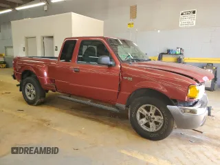 2003 Ford Ranger XL Fleet with VIN 1FTZR45E23PB21049, listed as a Copart auction lot 57033605 with 152,889 mi miles and Salvage title. Bid and sale history available at DreamBid. Image 4.