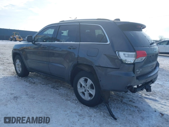2017 Jeep Grand Cherokee Laredo with VIN 1C4RJFAG7HC876531, listed as a IAAI auction lot 41354471 with 129,056 mi miles. Bid and sale history available at carsss.com. Image 3.