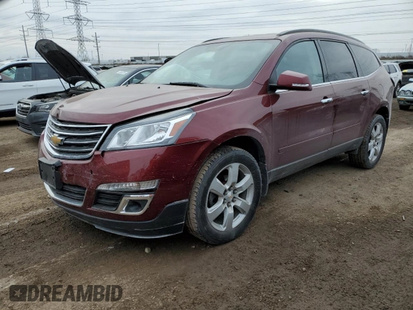 2016 Chevrolet Traverse LT with VIN 1GNKRGKD4GJ160353, listed as a Copart auction lot 44912345 with 98,264 mi miles and Salvage Title. Bid and sale history available at carsss.com. Image 1.