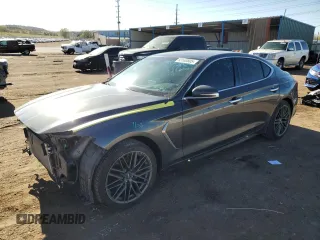 2019 Genesis G70 Advanced z VIN KMTG44LA5KU017839, wystawiony jako Copart lot #53165805 z przebiegiem 89 234 mil mil oraz Szkoda całkowita • Salvage title. Historia ofert i sprzedaży dostępna na DreamBid. Obrazek 1.