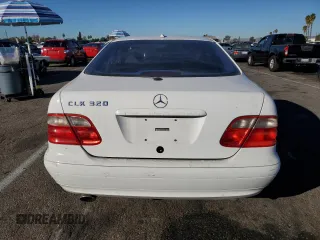 2001 Mercedes-Benz CLK 320/430 with VIN WDBLJ65G31F184950, listed as a Copart auction lot 80781964 with 168,602 mi miles and Clean Title. Bid and sale history available at DreamBid. Image 6.