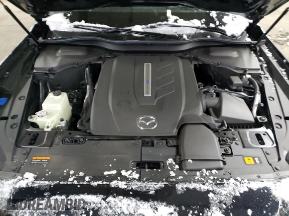 2025 Mazda CX-70 Premium Plus with VIN JM3KJEHAXS1110963, listed as a Copart auction lot 82804004 with 4,490 mi miles and Salvage title. Bid and sale history available at DreamBid. Image 12.