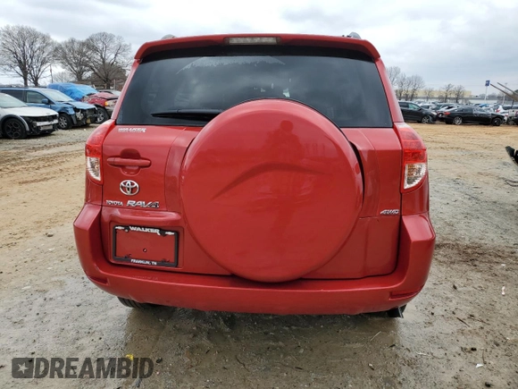 2007 Toyota RAV4 with VIN JTMBK33V275021229, listed as a Copart auction lot 45309725 with 154,951 mi miles and Salvage Title. Bid and sale history available at carsss.com. Image 6.