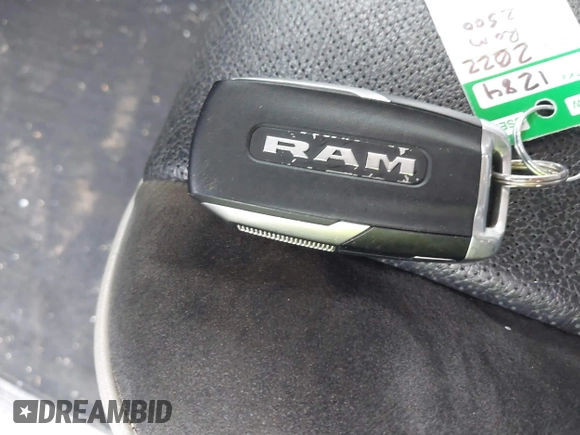 2022 Ram 2500 Laramie with VIN 3C6UR5FL8NG283134, listed as a IAAI auction lot 41300612 with 67,307 mi miles. Bid and sale history available at carsss.com. Image 11.