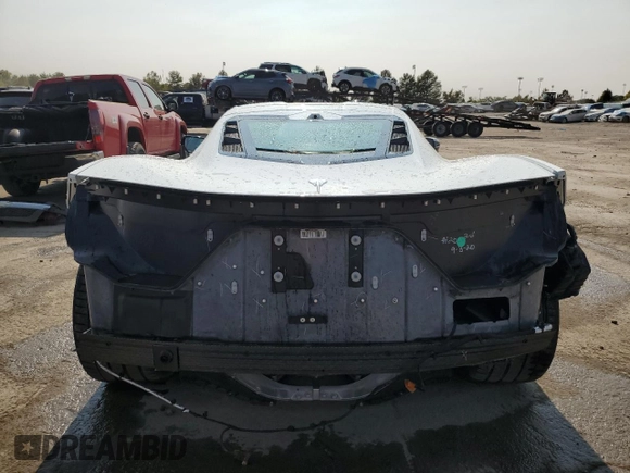 2020 Chevrolet Corvette 3LT with VIN 1G1Y82D47L5110323, listed as a Copart auction lot 70420574 with 13,670 mi miles and Salvage Title. Bid and sale history available at carsss.com. Image 6.