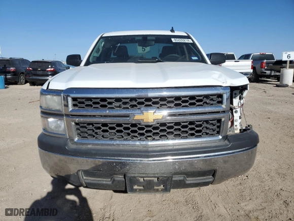 2015 Chevrolet Silverado 1500 LS with VIN 1GCRCPEC8FZ392689, listed as a Copart auction lot 85220214 with 318,185 mi miles and Salvage Title. Bid and sale history available at carsss.com. Image 5.
