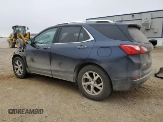 2018 Chevrolet Equinox Premier with VIN 3GNAXVEV8JS528324, listed as a Copart auction lot 50145285 with 43,462 mi miles and Salvage Title. Bid and sale history available at DreamBid. Image 2.