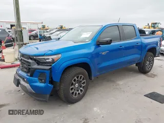 2023 Chevrolet Colorado 4WD Z71 with VIN 1GCPTDEK5P1132246, listed as a IAAI auction lot 41725699 with 24,874 mi miles and . Bid and sale history available at DreamBid. Image 16.