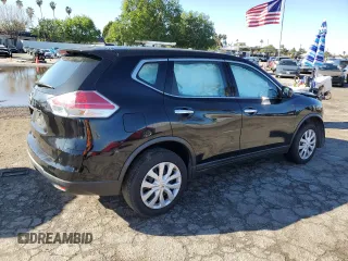2015 Nissan Rogue S with VIN KNMAT2MT5FP548894, listed as a Copart auction lot 48084435 with 161,294 mi miles and Salvage Title. Bid and sale history available at DreamBid. Image 3.