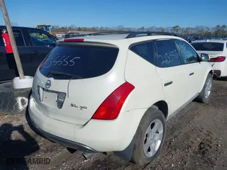 2005 Nissan Murano S with VIN JN8AZ08W95W435756, listed as a IAAI auction lot 41899865 with 178,279 mi miles. Bid and sale history available at carsss.com. Image 4.