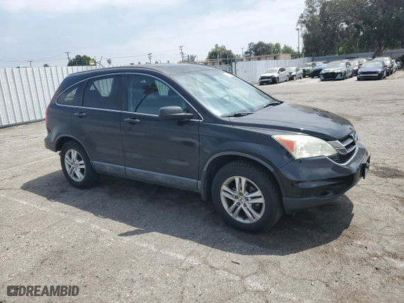 2010 Honda CR-V EX with VIN 5J6RE4H52AL007655, listed as a Copart auction lot 53247605 with 170,565 mi miles and Salvage Title. Bid and sale history available at carsss.com. Image 4.
