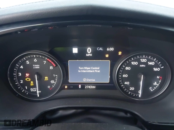 2024 Cadillac XT6 FWD Premium Luxury with VIN 1GYKPCRS4RZ753639, listed as a IAAI auction lot 41607025 with 2,743 mi miles. Bid and sale history available at carsss.com. Image 7.