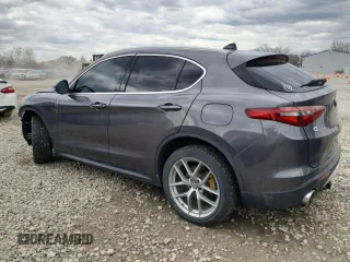 2018 Alfa Romeo Stelvio Ti with VIN ZASFAKBN0J7B76011, listed as a Copart auction lot 49768855 with 67,405 mi miles and Salvage Title. Bid and sale history available at carsss.com. Image 2.