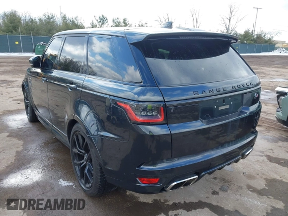 2019 Land Rover Range Rover Sport SVR with VIN SALWZ2SE6KA845929, listed as a IAAI auction lot 41557635 with 77,622 mi miles and . Bid and sale history available at DreamBid. Image 3.