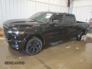 2025 Ram 1500 Big Horn with VIN 1C6SRFFP8SN625765, listed as a Copart auction lot 86509814 with 894 mi miles and Salvage Title. Bid and sale history available at carsss.com. Image 1.