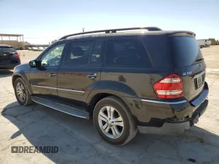 2009 Mercedes-Benz GL-Class 4.6L with VIN 4JGBF71E29A469166, listed as a Copart auction lot 71948464 with 109,291 mi miles and Salvage Title. Bid and sale history available at carsss.com. Image 2.