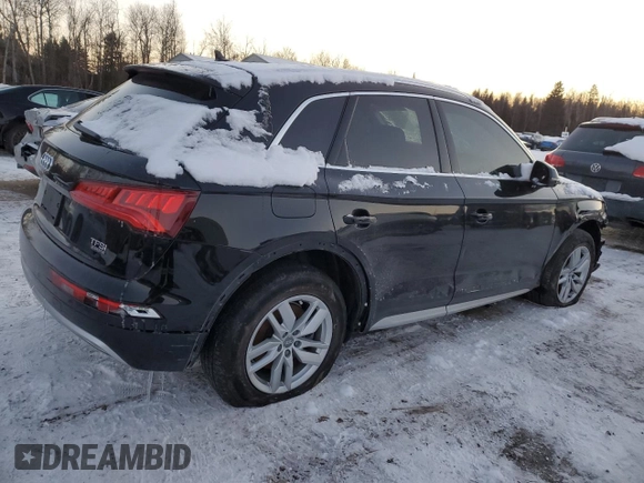 2018 Audi Q5 Premium with VIN WA1ANAFY8J2204229, listed as a Copart auction lot 87165894 with Not Provided miles and Clean Title. Bid and sale history available at carsss.com. Image 3.