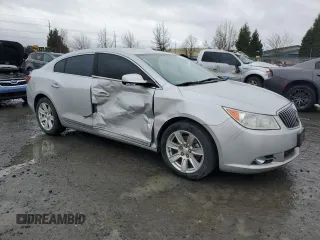 2013 Buick LaCrosse Leather with VIN 1G4GC5E38DF157344, listed as a Copart auction lot 45182585 with 51,498 mi miles and Salvage Title. Bid and sale history available at carsss.com. Image 4.