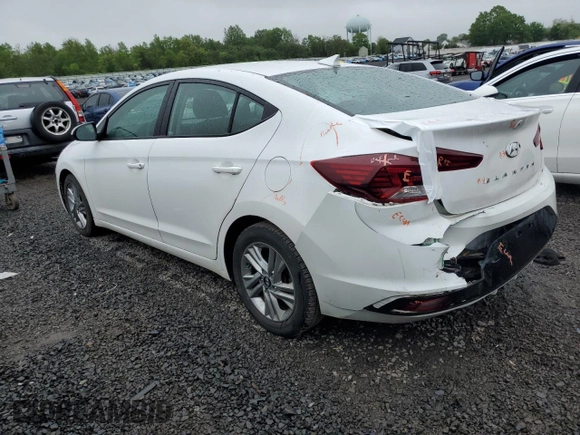 2020 Hyundai Elantra SEL with VIN 5NPD84LF1LH627251, listed as a Copart auction lot 55524685 with 86,266 mi miles and Salvage title. Bid and sale history available at DreamBid. Image 2.