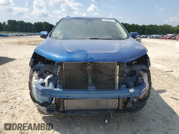 2020 Ford Edge SEL with VIN 2FMPK4J9XLBA11714, listed as a Copart auction lot 60585555 with 101,593 mi miles and Salvage title. Bid and sale history available at DreamBid. Image 5.