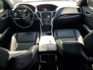 2018 Acura TLX with VIN 19UUB2F34JA001111, listed as a Copart auction lot 53599035 with 0 mi miles and Salvage Title. Bid and sale history available at carsss.com. Image 8.