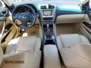 2007 Lexus IS 250 with VIN JTHBK262172027244, listed as a Copart auction lot 61504085 with 181,524 mi miles and Salvage title. Bid and sale history available at DreamBid. Image 8.