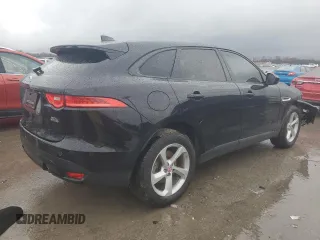 2018 Jaguar F-PACE 30t Premium with VIN SADCJ2GX4JA236479, listed as a Copart auction lot 85607154 with 81,446 mi miles and Salvage Title. Bid and sale history available at carsss.com. Image 3.