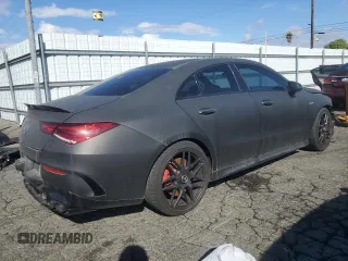 2021 Mercedes-Benz CLA 45 AMG with VIN W1K5J5DB7MN200724, listed as a Copart auction lot 42712885 with 22,529 mi miles and Clean title. Bid and sale history available at DreamBid. Image 3.
