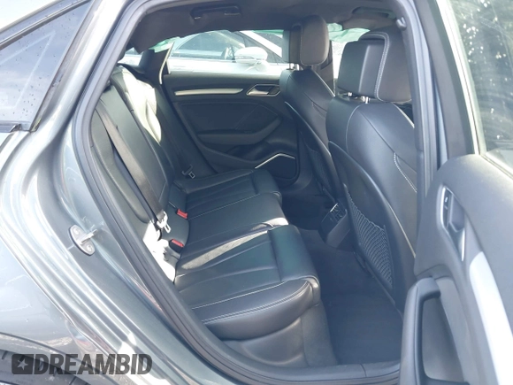 2016 Audi S3 Premium Plus with VIN WAUB1GFF8G1097864, listed as a IAAI auction lot 41507536 with 47,802 mi miles. Bid and sale history available at carsss.com. Image 8.