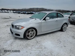 2011 BMW 1 Series 135i with VIN WBAUC9C5XBVM11106, listed as a Copart auction lot 88961025 with 114,057 mi miles and Clean title. Bid and sale history available at DreamBid. Image 1.
