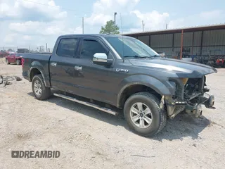 2018 Ford F-150 XL with VIN 1FTEW1E56JFC47584, listed as a IAAI auction lot 42397196 with 195,341 mi miles and . Bid and sale history available at DreamBid. Image 1.