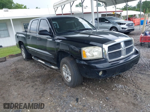2005 Dodge Dakota SLT с VIN 1D7HE48K45S314897, выставлен на аукционе IAAI как лот 42495060 с пробегом 257 076 миль миль и . История ставок и продаж доступна на DreamBid. Изображение 1.
