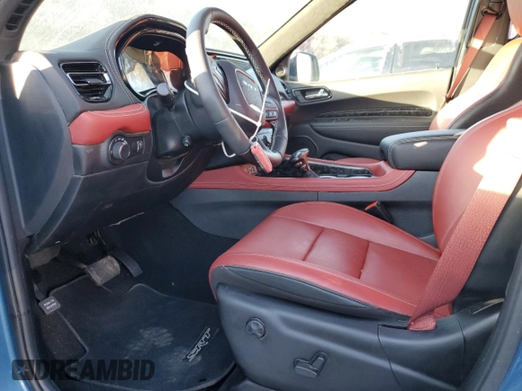 2024 Dodge Durango SRT Hellcat Premium with VIN 1C4SDJH97RC222388, listed as a Copart auction lot 42766705 with Not provided miles and Salvage title. Bid and sale history available at DreamBid. Image 7.