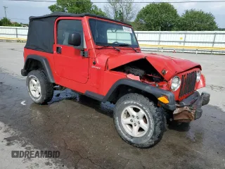 2006 Jeep Wrangler Sport z VIN 1J4FA49S86P754812, wystawiony jako Copart lot #56543395 z przebiegiem 192 851 mil mil oraz Szkoda całkowita • Salvage title. Historia ofert i sprzedaży dostępna na DreamBid. Obrazek 4.