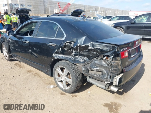 2012 Acura TSX Technology with VIN JH4CU2F60CC014832, listed as a IAAI auction lot 42557709 with 107,630 mi miles and . Bid and sale history available at DreamBid. Image 3.