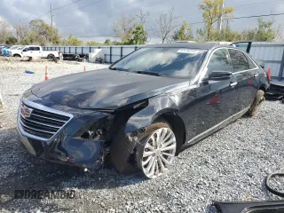 2018 Cadillac CT6 RWD with VIN 1G6KA5RX0JU153543, listed as a Copart auction lot 87178314 with Not Provided miles and Salvage Title. Bid and sale history available at DreamBid. Image 1.