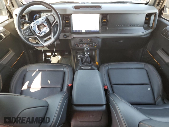 2023 Ford Bronco with VIN 1FMEE5DH2PLB00979, listed as a Copart auction lot 56652305 with 31,653 mi miles and Salvage title. Bid and sale history available at DreamBid. Image 8.