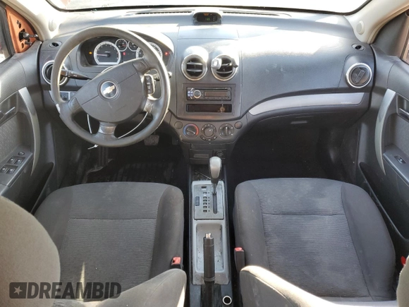 2007 Chevrolet Aveo LT z VIN KL1TG56637B116574, wystawiony jako Copart lot #43270765 z przebiegiem 267 587 mil mil oraz Szkoda całkowita • Salvage title. Historia ofert i sprzedaży dostępna na DreamBid. Obrazek 8.