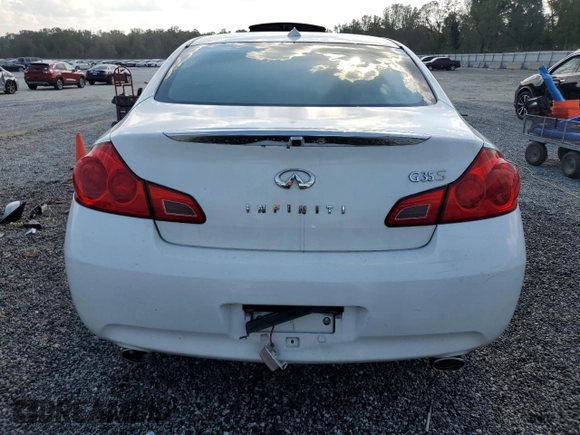 2007 Infiniti G35 Journey with VIN JNKBV61E47M723973, listed as a Copart auction lot 74817104 with 233,767 mi miles and Salvage Title. Bid and sale history available at DreamBid. Image 6.