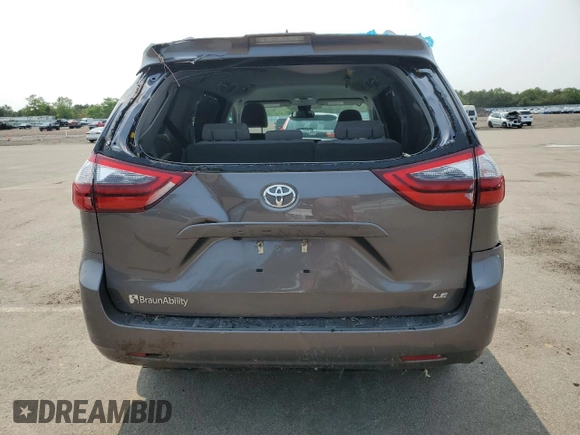 2020 Toyota Sienna LE Auto Access Seat с VIN 5TDKZ3DC4LS083406, выставлен на аукционе Copart как лот 59367425 с пробегом 28 420 миль миль и Списание • Salvage title. История ставок и продаж доступна на DreamBid. Изображение 6.