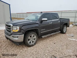 2016 GMC Sierra 1500 SLT with VIN 3GTU2NEJ2GG227187, listed as a Copart auction lot 42353265 with 157,210 mi miles and Salvage Title. Bid and sale history available at carsss.com. Image 1.
